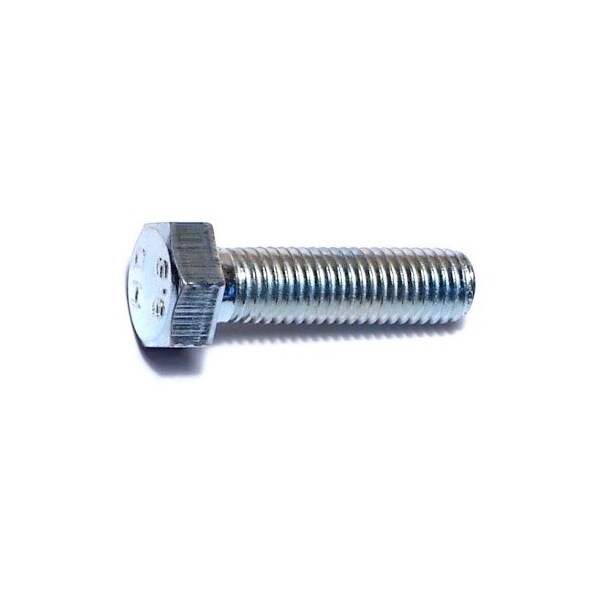 Midwest Fastener Class 8.8, M7-1.00 Hex Head Cap Screw, Zinc Plated Steel, 25 mm L, 50 PK 50436 - main